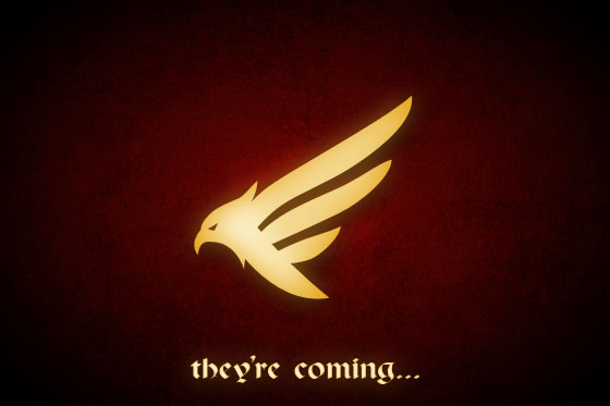 They're coming...